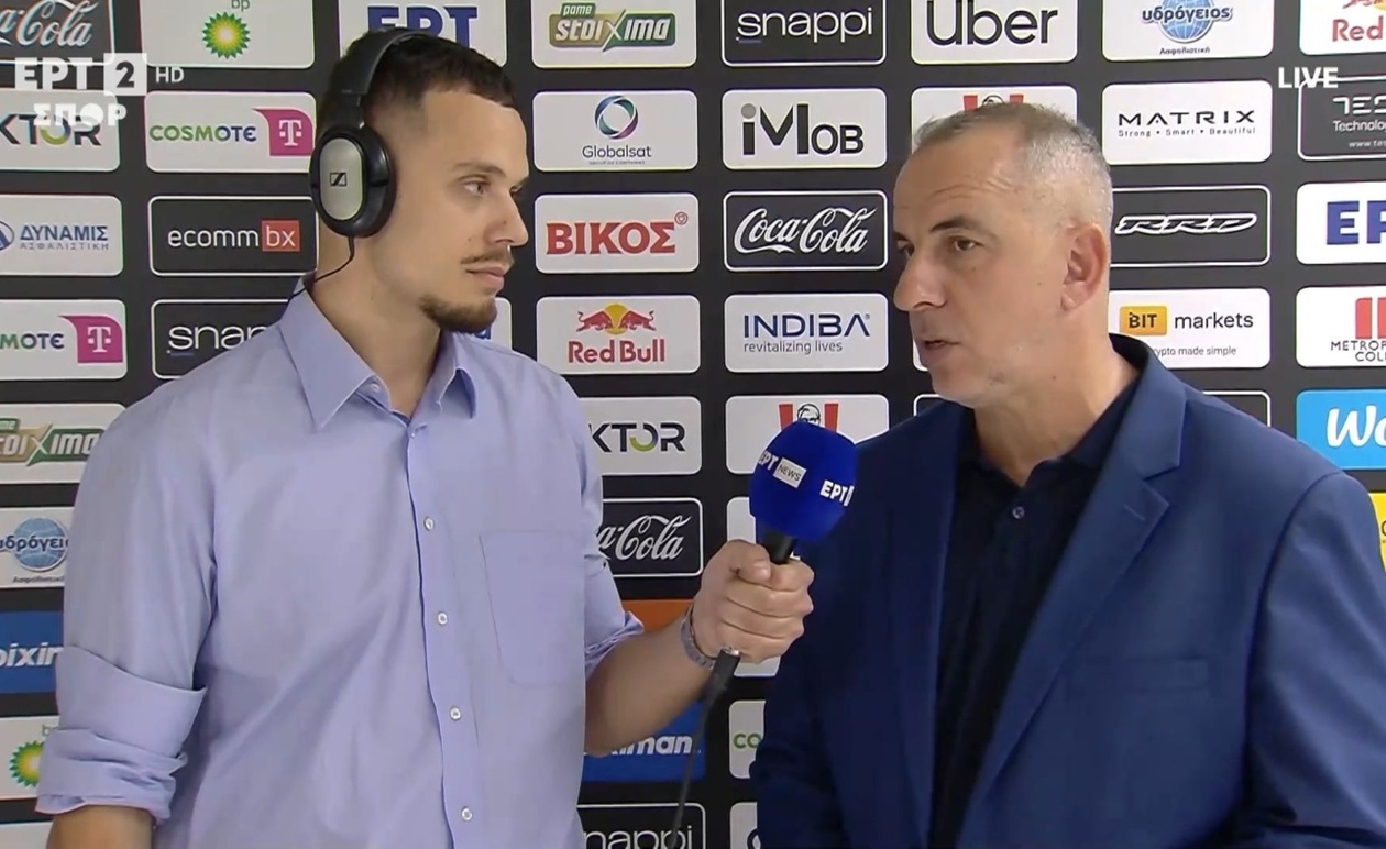 Οι δηλώσεις του Γιώργου Λιμνιάτη μετά από το ματς με Παναθηναϊκό