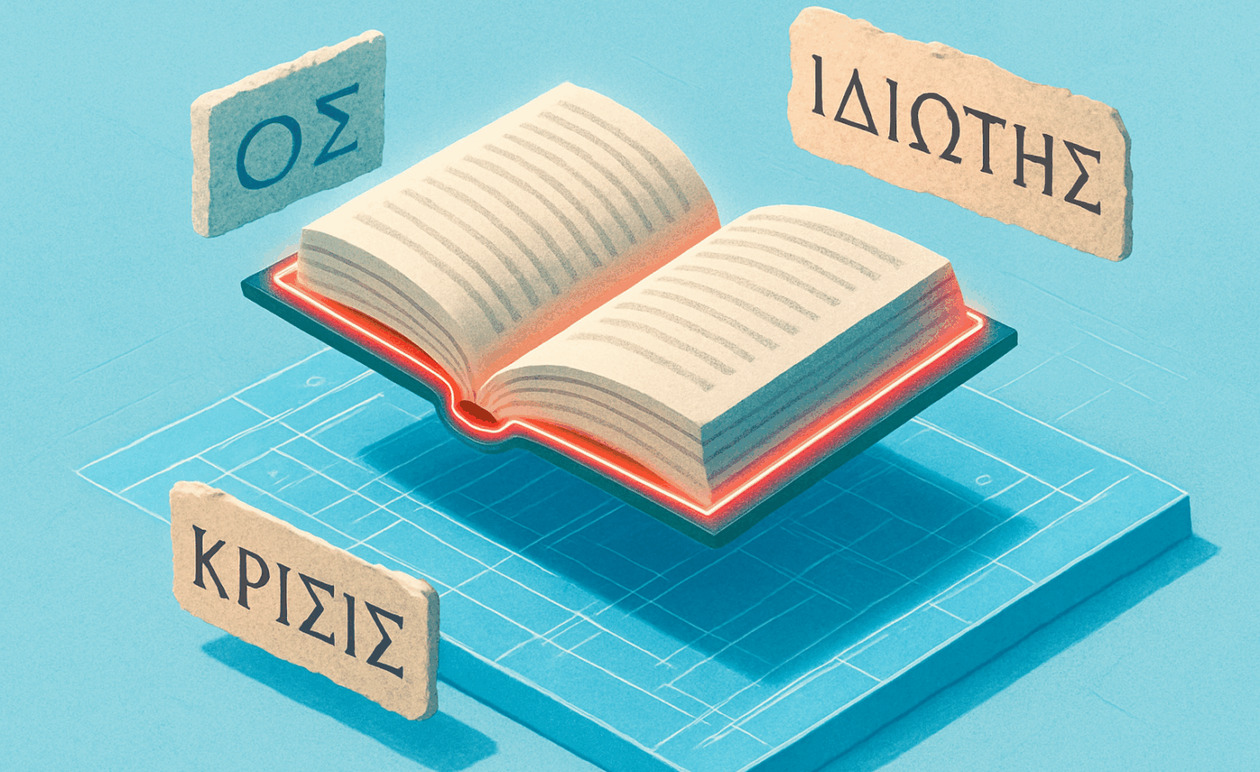 Κρυφές Ρίζες: Ποιες καθημερινές αγγλικές λέξεις έχουν αρχαιοελληνικό DNA;