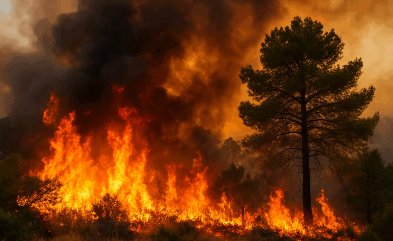 Οι πυρκαγιές του 2025 — Η κρίσιμη στιγμή της 12ης Αυγούστου