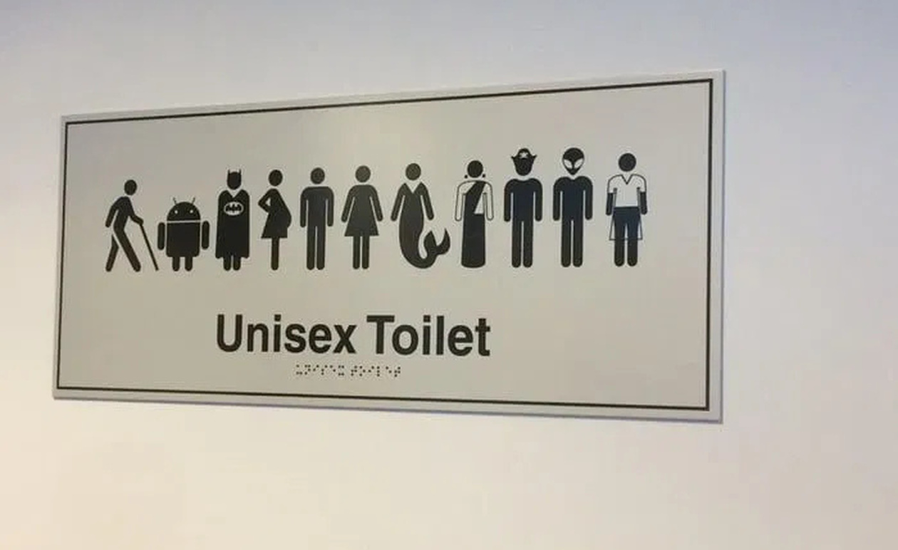 Γιατί βλέπουμε παντού τα σύμβολα «WC» και τις εικόνες της τουαλέτας;