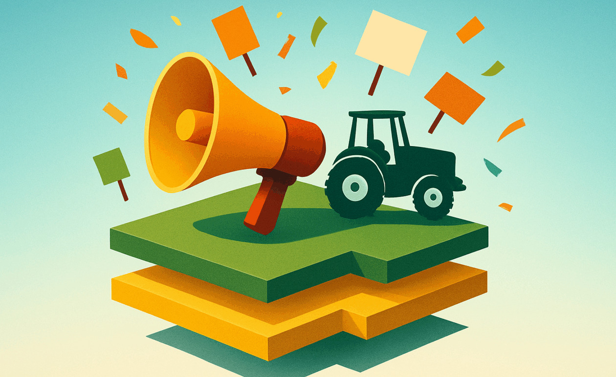 Αθήνα: Φοιτητές έκλεισαν συμβολικά την Ιερά Οδό σε ένδειξη αλληλεγγύης στους αγρότες