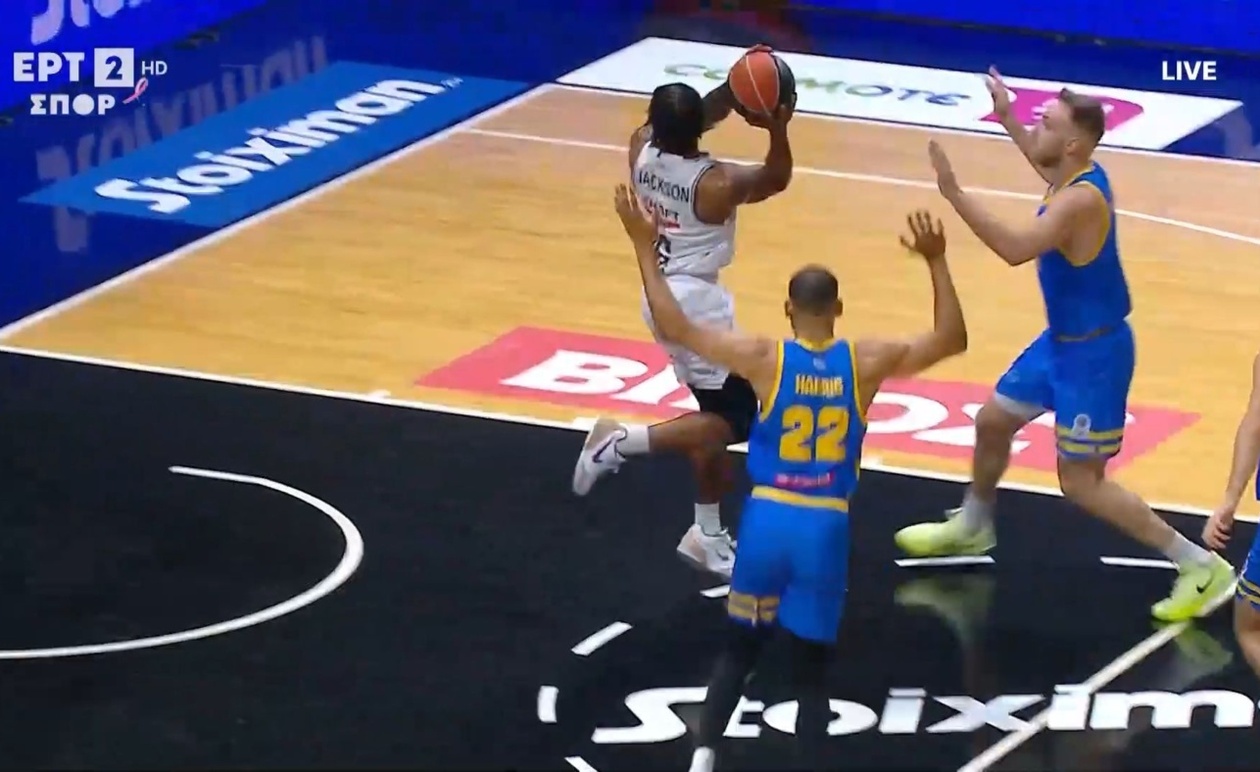 Ο ΠΑΟΚ με 360 μοίρες στροφή του Τζάκσον σε εντυπωσιακό καλάθι
