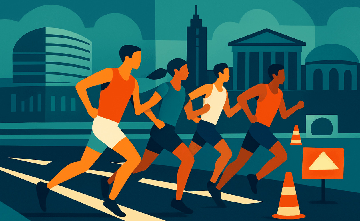 Ολοκληρώθηκαν οι κυκλοφοριακές ρυθμίσεις στο Αιγάλεω για τον «Γύρο Αιγάλεω 2025»