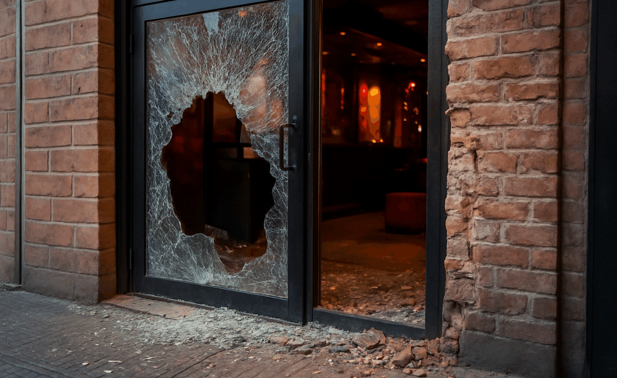 Έκρηξη σημειώθηκε έξω από νυχτερινό κέντρο στο Περιστέρι