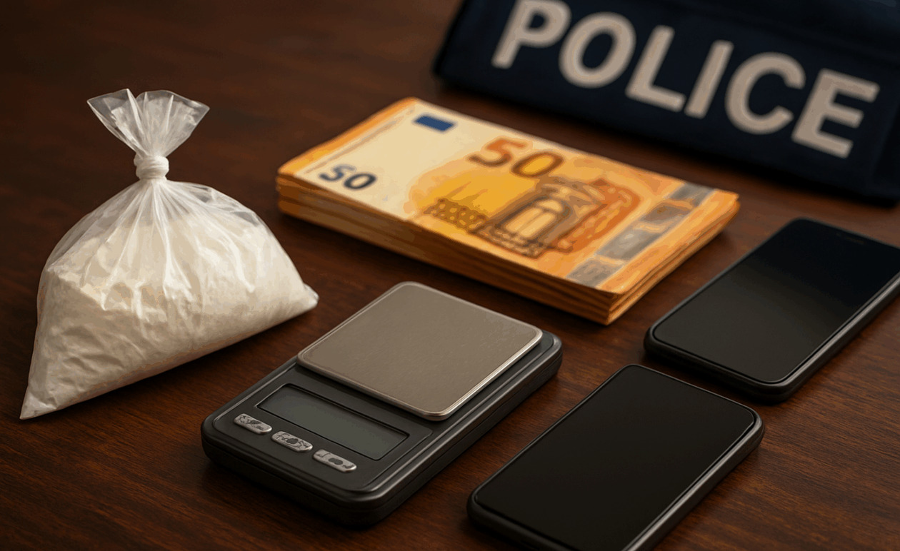 Σύλληψη 26χρονου για διακίνηση κοκαΐνης στη Θεσσαλονίκη