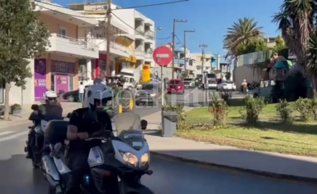 Μια πορεία κτηνοτρόφων στο Ρέθυμνο διακόπτει την κυκλοφορία