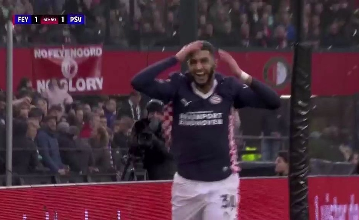 Ένα χατ τρικ του Σαϊμπαρί φέρνει την PSV απέναντι στον Ολυμπιακό