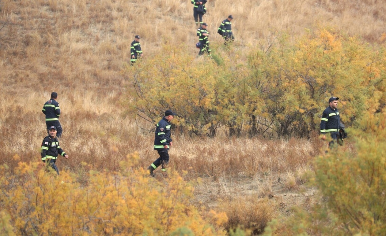 Ένα στρατιωτικό C-130 κατέπεσε στη Γεωργία
