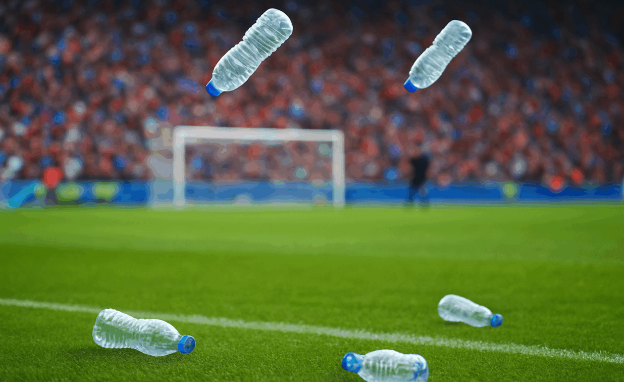 Δικογραφία για ρίψη μπουκαλιών σε ποδοσφαιρικό αγώνα στον Βόλο
