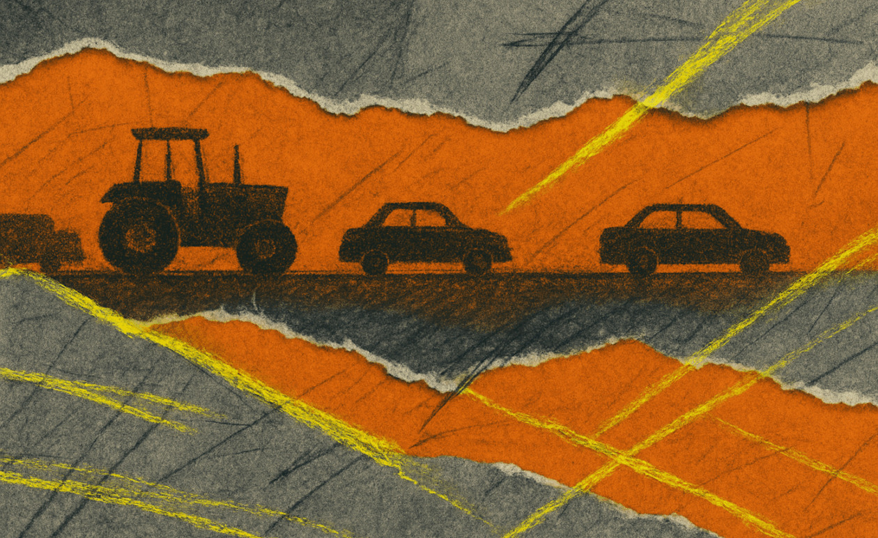 Κυκλοφοριακές ρυθμίσεις στον Π.Α.Θ.Ε. Λάρισας: Διακοπή λόγω αγροτικών κινητοποιήσεων