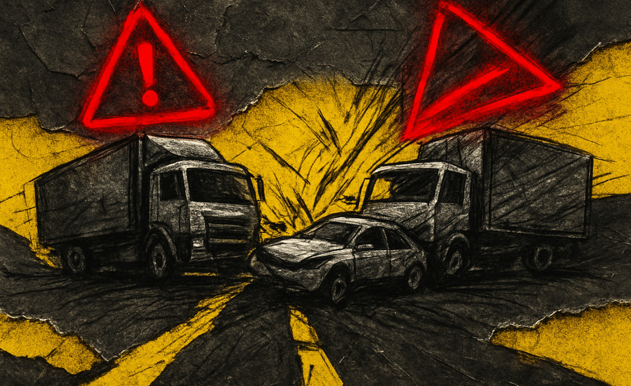 Σφοδρό τροχαίο στην παλαιά εθνική οδό Λαμίας-Αθηνών: Νταλίκα πέρασε στο αντίθετο ρεύμα