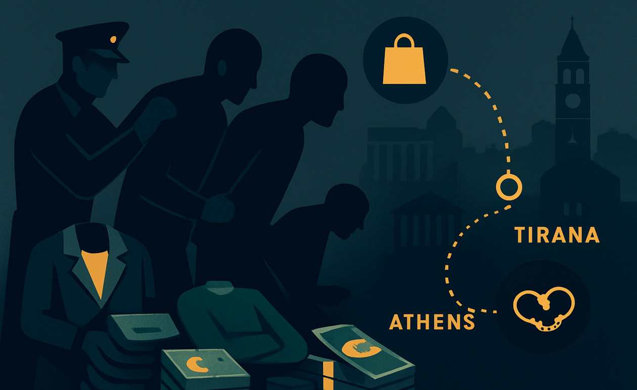 Εξαρθρώθηκε διεθνής σπείρα που έκλεβε ρούχα στην Αττική και τα μεταπωλούσε στην Αλβανία