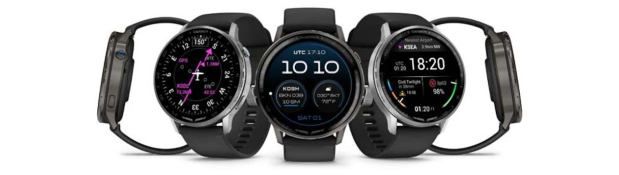 η garmin παρουσιάζει νέα έξυπνα ρολόγια d2 air x15 και d2 mach 2 για πιλότους