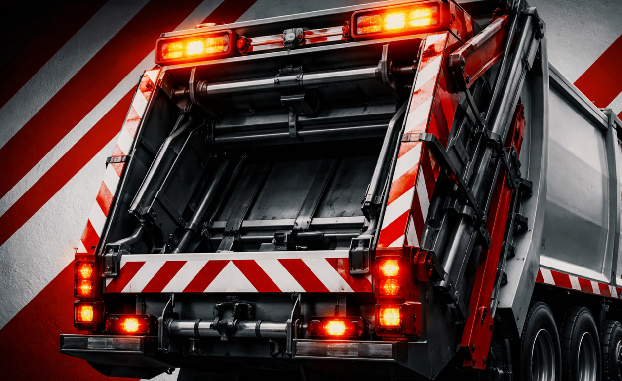 Πάτρα: Τραυματισμός υπαλλήλου καθαριότητας μετά από σφοδρή σύγκρουση ΙΧ με απορριμματοφόρο