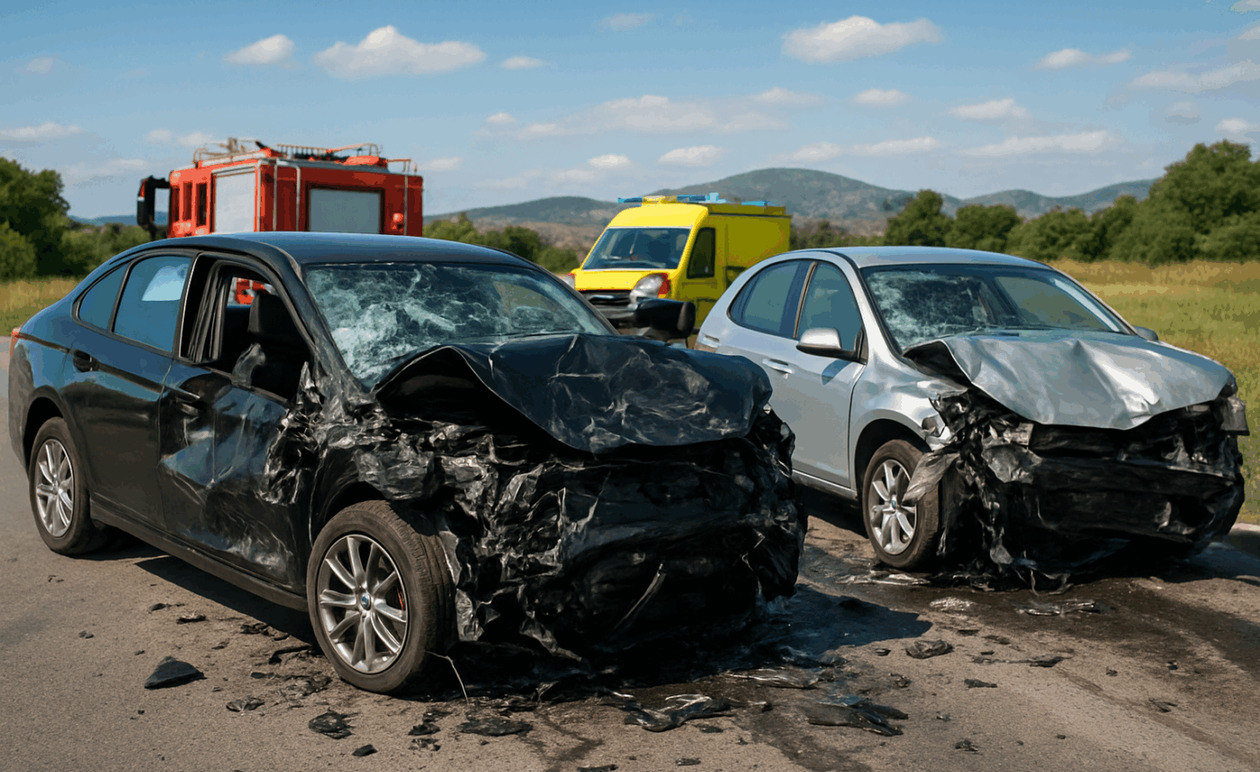 Θανατηφόρο Τροχαίο στην Κρήτη: Ένας Νεκρός και Τρεις Τραυματίες στο Ηράκλειο