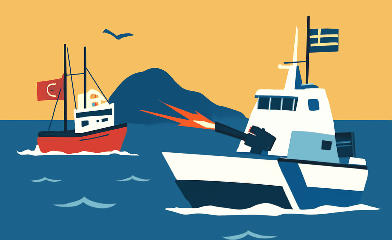 Λιμενικό: Προειδοποιητικές βολές σε τουρκικά αλιευτικά ανοιχτά του Αγαθονησίου