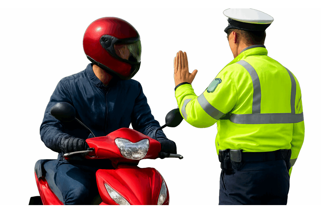 Ο νέος κώδικας οδικής κυκλοφορίας καταγράφει πάνω από 1.320 παραβάσεις στην εκστρατεία κράνους