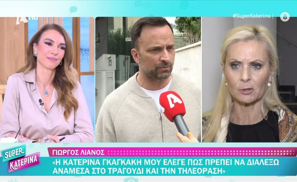 Ο Γιώργος Λιανός για την επιλογή ανάμεσα στη μουσική και την τηλεόραση