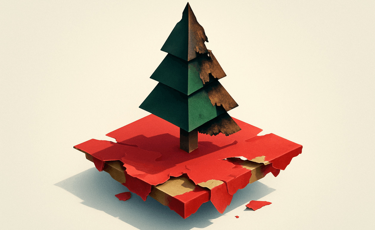 Χίος: 23χρονος συνελήφθη για απόπειρα εμπρησμού στο χριστουγεννιάτικο δέντρο του Δήμου