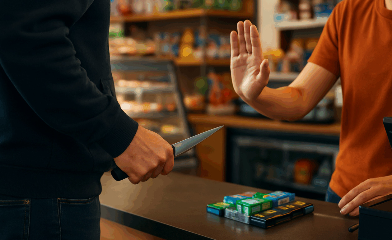 Ένας νεαρός συνελήφθη στη Θεσσαλονίκη για ληστεία σε κατάστημα καφέ–ψιλικών