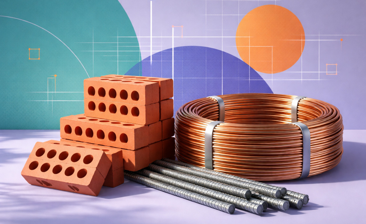 Οικοδομικά υλικά: Σημάδια σταθεροποίησης με επιβράδυνση των ανατιμήσεων στο 1,9%