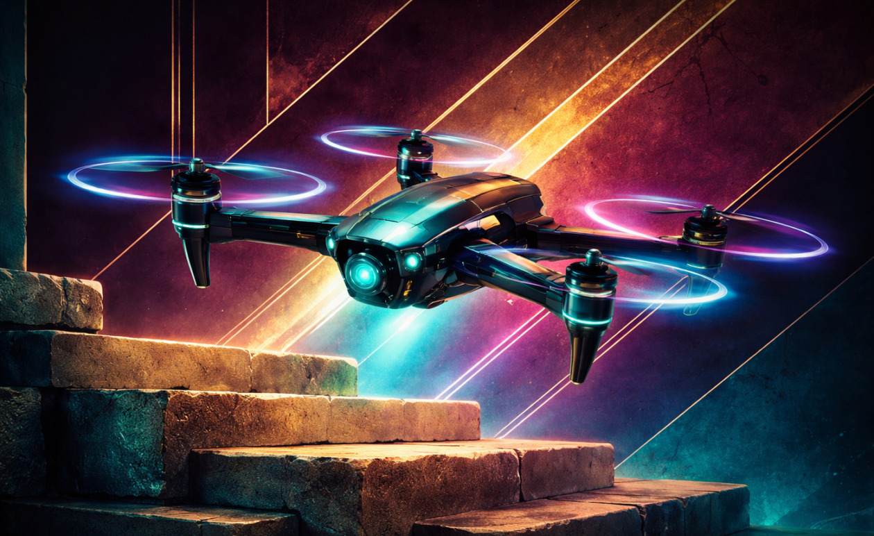 Ηράκλειο: Εντυπωσιακό σόου με εκατοντάδες drones στα Ενετικά τείχη