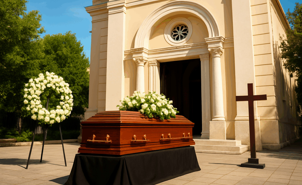 Η εξόδιος ακολουθία του Διονυσίου Σαββόπουλου στην Αθήνα