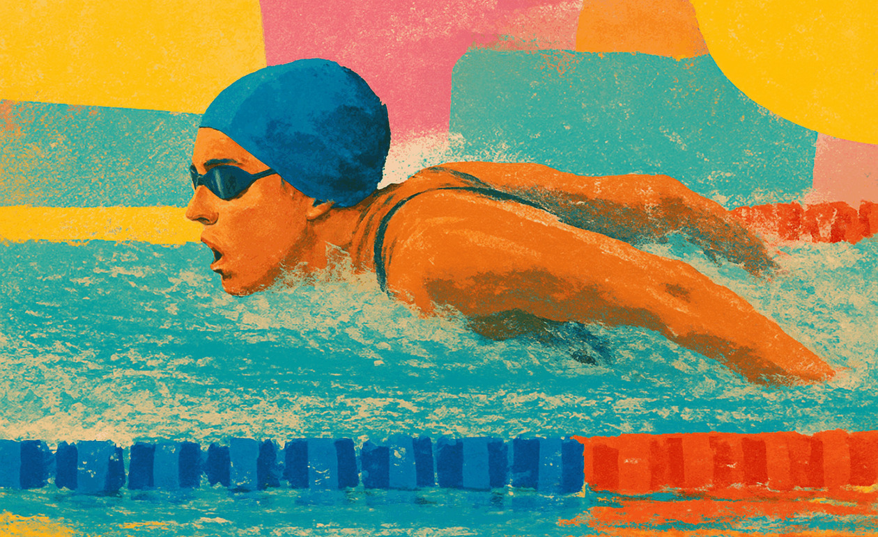 Η Άννα Ντουντουνάκη προκρίθηκε στα ημιτελικά των 100μ. πεταλούδα