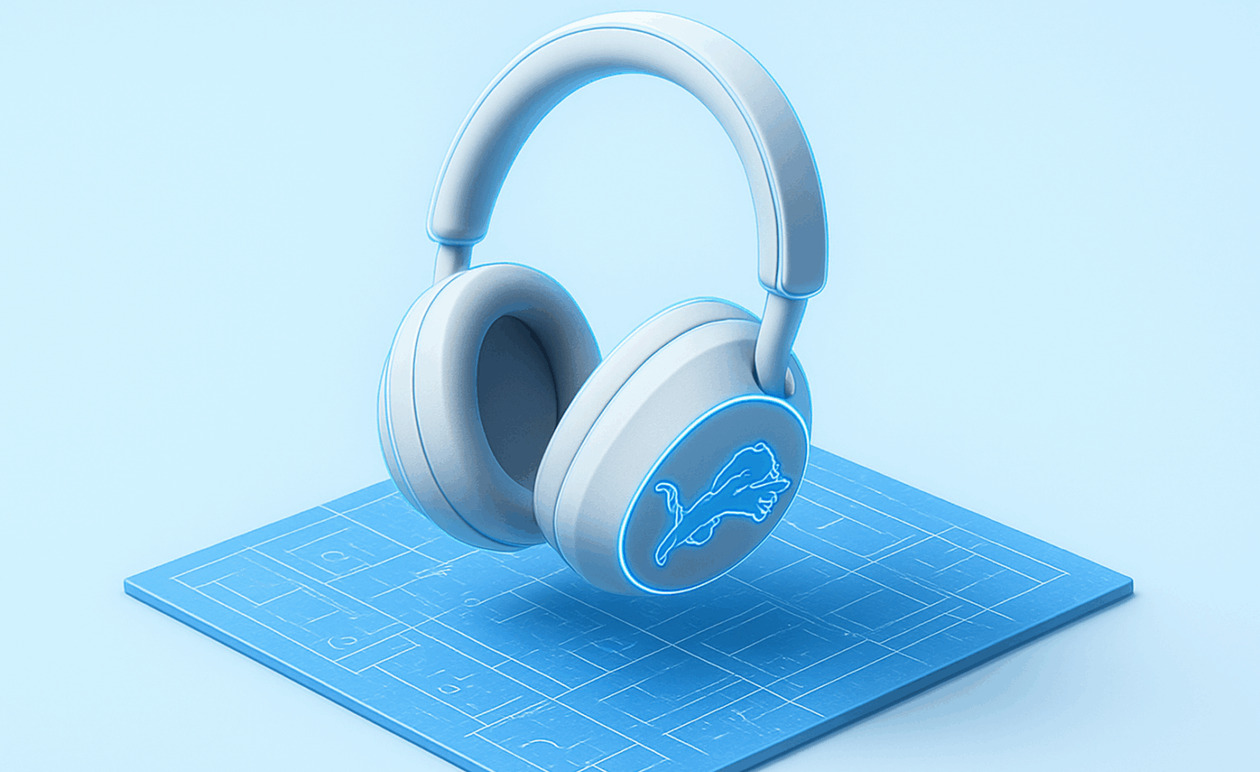 Η Sony κυκλοφορεί συλλεκτικά ακουστικά WH-1000XM5 με θέμα το NFL, ξεκινώντας με τους Detroit Lions