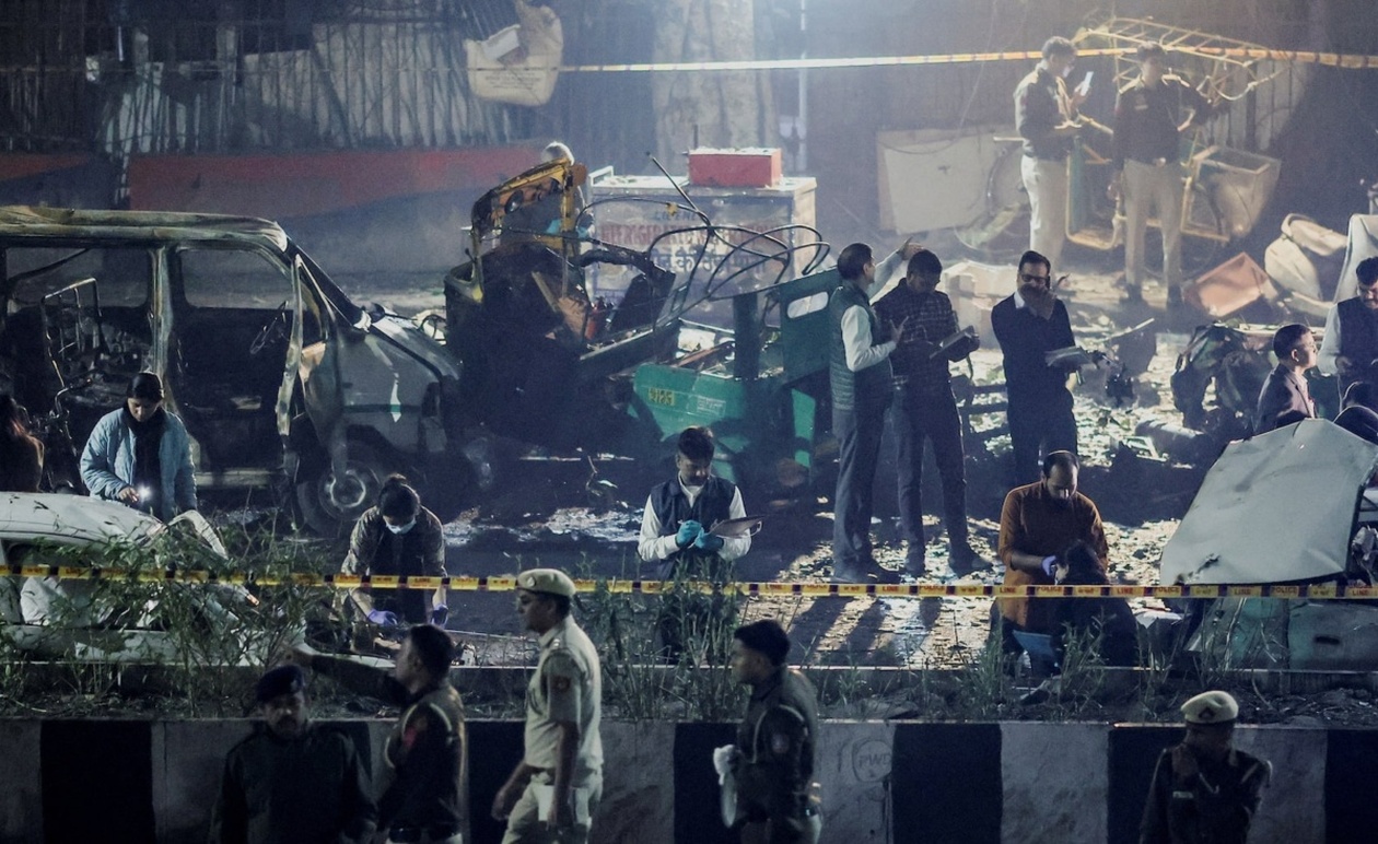 Έκρηξη κοντά στο Κόκκινο Φρούριο του Νέου Δελχί