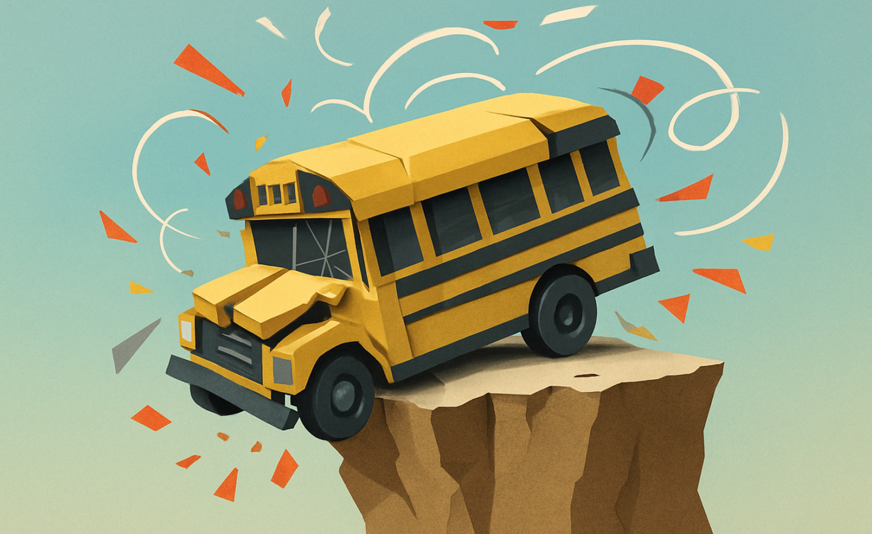 Κολομβία: Τουλάχιστον 10 νεκροί και 20 τραυματίες από πτώση σχολικού λεωφορείου