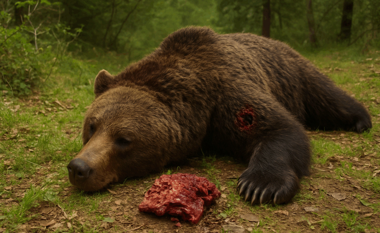 Αποκεφαλισμένη αρκούδα στη Δράμα: Βρέθηκε με δύο σφαίρες, σοκάρει η αγριότητα