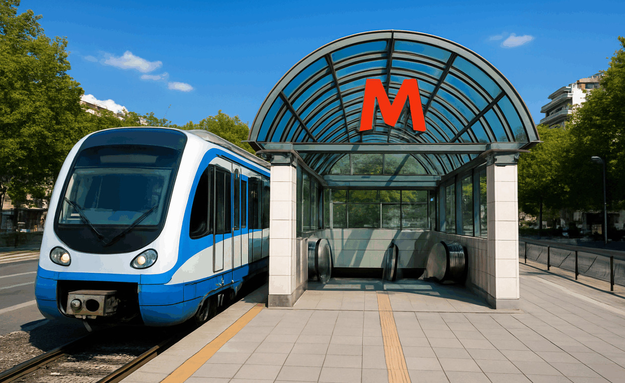 Το μετρό της Θεσσαλονίκης θα παραμείνει εκτός λειτουργίας από αύριο έως τις 10 Δεκεμβρίου