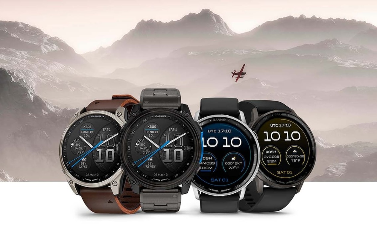 η garmin παρουσιάζει νέα έξυπνα ρολόγια d2 air x15 και d2 mach 2 για πιλότους
