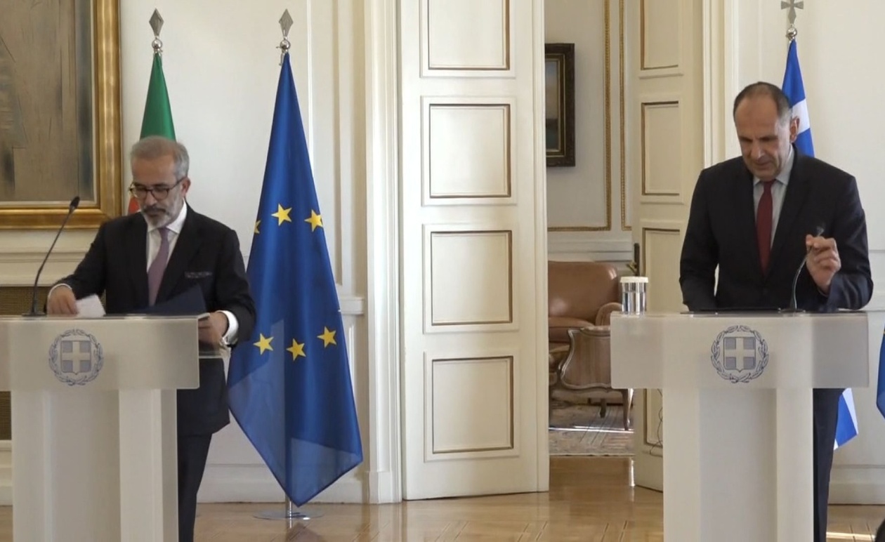 Ο υπουργός Εξωτερικών Γιώργος Γεραπετρίτης συναντήθηκε με τον Paulo Rangel