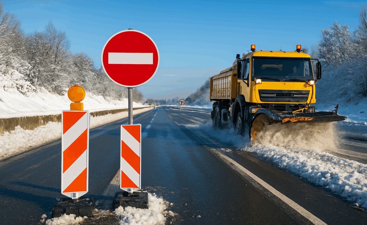 Προσωρινή ρύθμιση κυκλοφορίας στη βόρεια κατεύθυνση του αυτοκινητόδρομου στην Ελλάδα