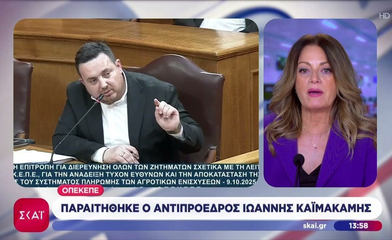 Η παραίτηση του αντιπροέδρου του ΟΠΕΚΕΠΕ