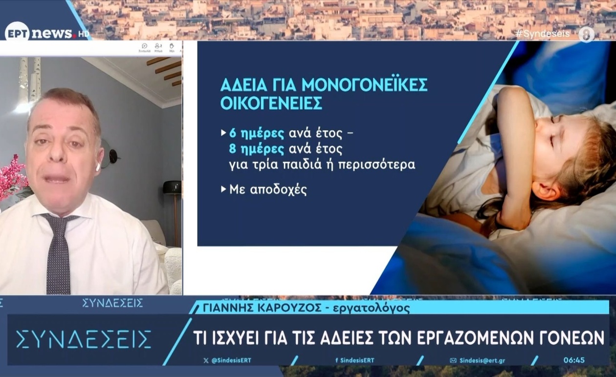 Πολιτικές αδειών για γονείς που εργάζονται