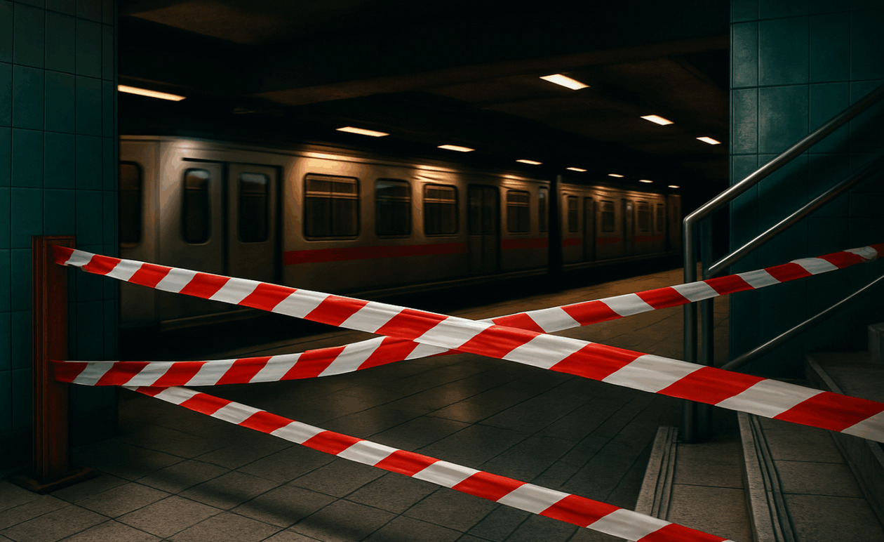 Μετρό: Προσωρινή αναστολή λειτουργίας σε Δάφνη Αγιο Δημήτριο