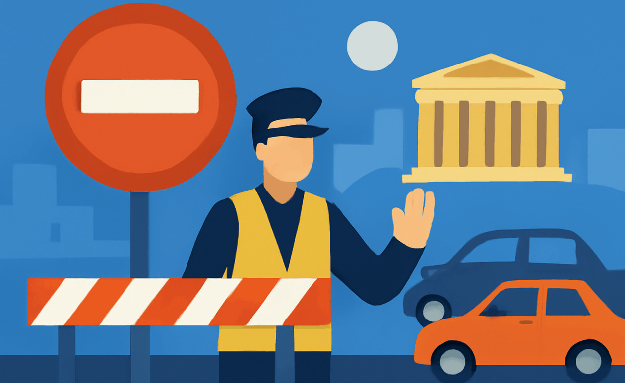 Κυκλοφοριακές ρυθμίσεις στην Αθήνα την Κυριακή για την επέτειο της Εθνικής Αντίστασης