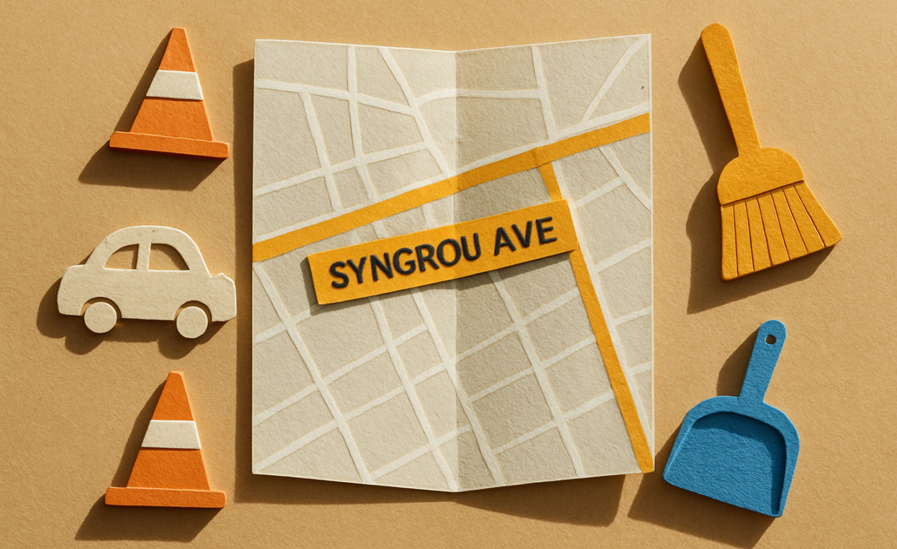 Προσωρινές κυκλοφοριακές ρυθμίσεις στη λεωφόρο Συγγρού στις 16 και 17 Δεκεμβρίου