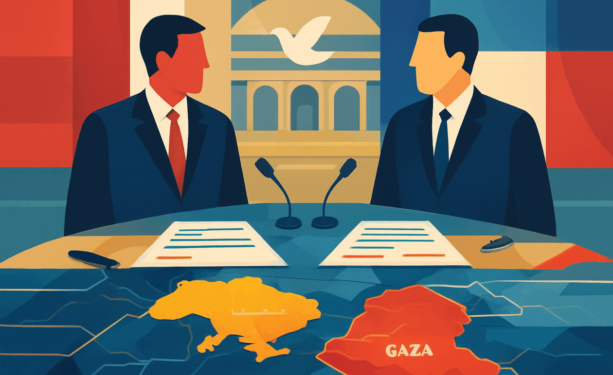 Κάρνι και Μακρόν συζήτησαν Ουκρανία και Γάζα στο περιθώριο της G20