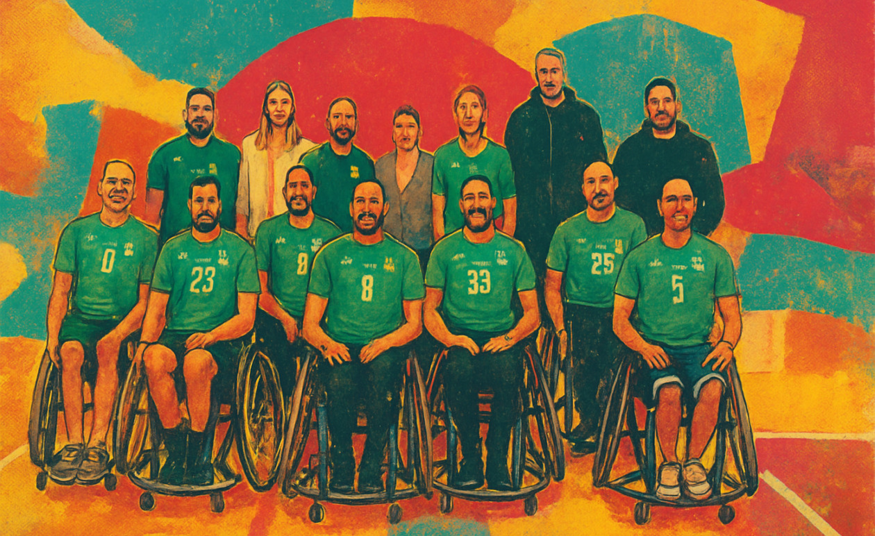 Παναθηναϊκός: «Πράσινη» προπόνηση με Αλβέρτη και Παπαφωτίου για την ομάδα μπάσκετ με αμαξίδιο