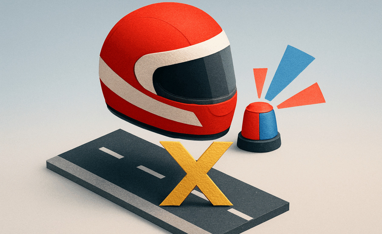 Νέος Κ.Ο.Κ.: Πάνω από 1.000 παραβάσεις για μη χρήση κράνους την 22η εβδομάδα