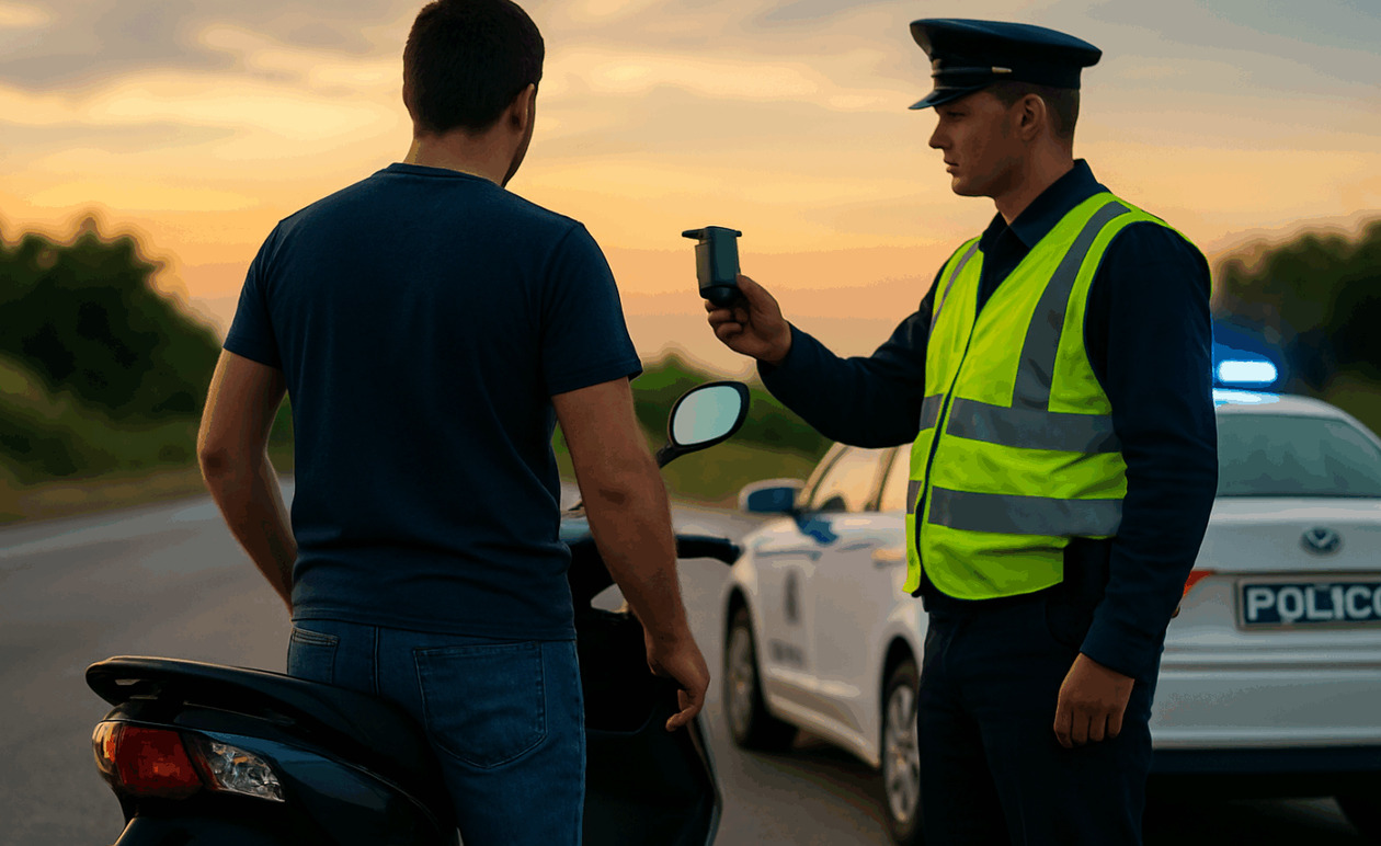 Στη Ζάκυνθο συνελήφθη ένας ημεδαπός για οδήγηση υπό την επήρεια μέθης