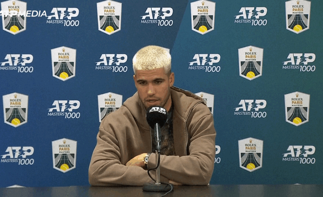 Ο Κάρλος Αλκαράθ έτοιμος για το φινάλε της σεζόν