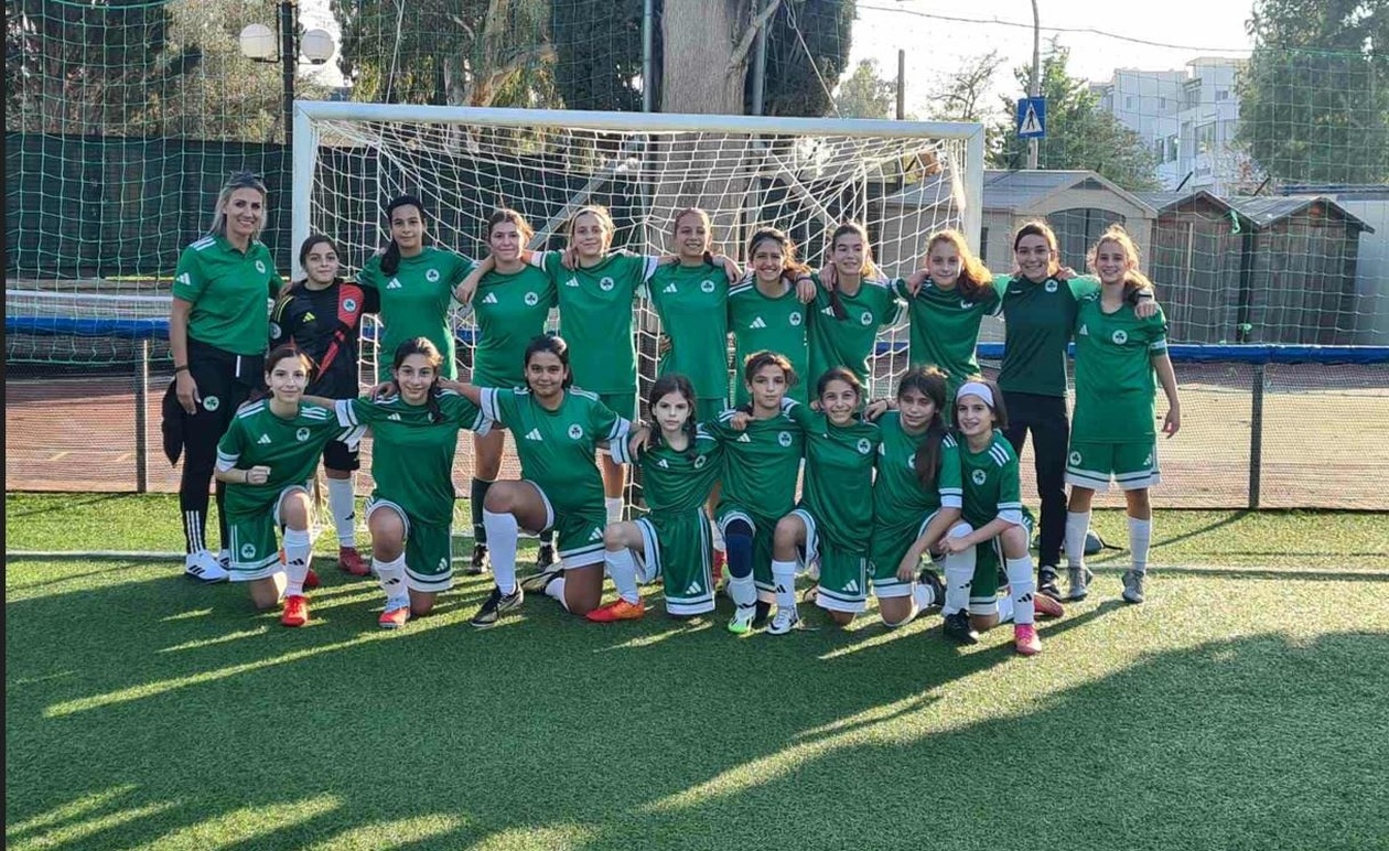 Φιλική Νίκη για την Κ14 Κοριτσιών του Παναθηναϊκού Επί της Σεντ Κάθριν