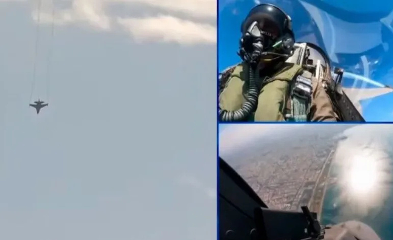 Συγκίνησε ο πιλότος της ομάδας Ζευς στη Θεσσαλονίκη: Τιμάμε αυτούς που ύψωσαν το όχι και πέταξαν πάνω από τον φόβο