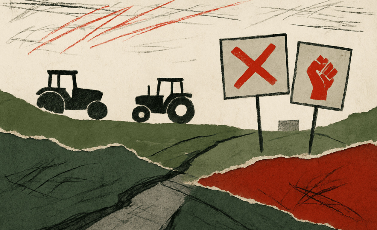 Αγρότες Καρδίτσας και Τρικάλων: Συνεχίζουν τα μπλόκα στον Ε65 με τη στήριξη των δήμων