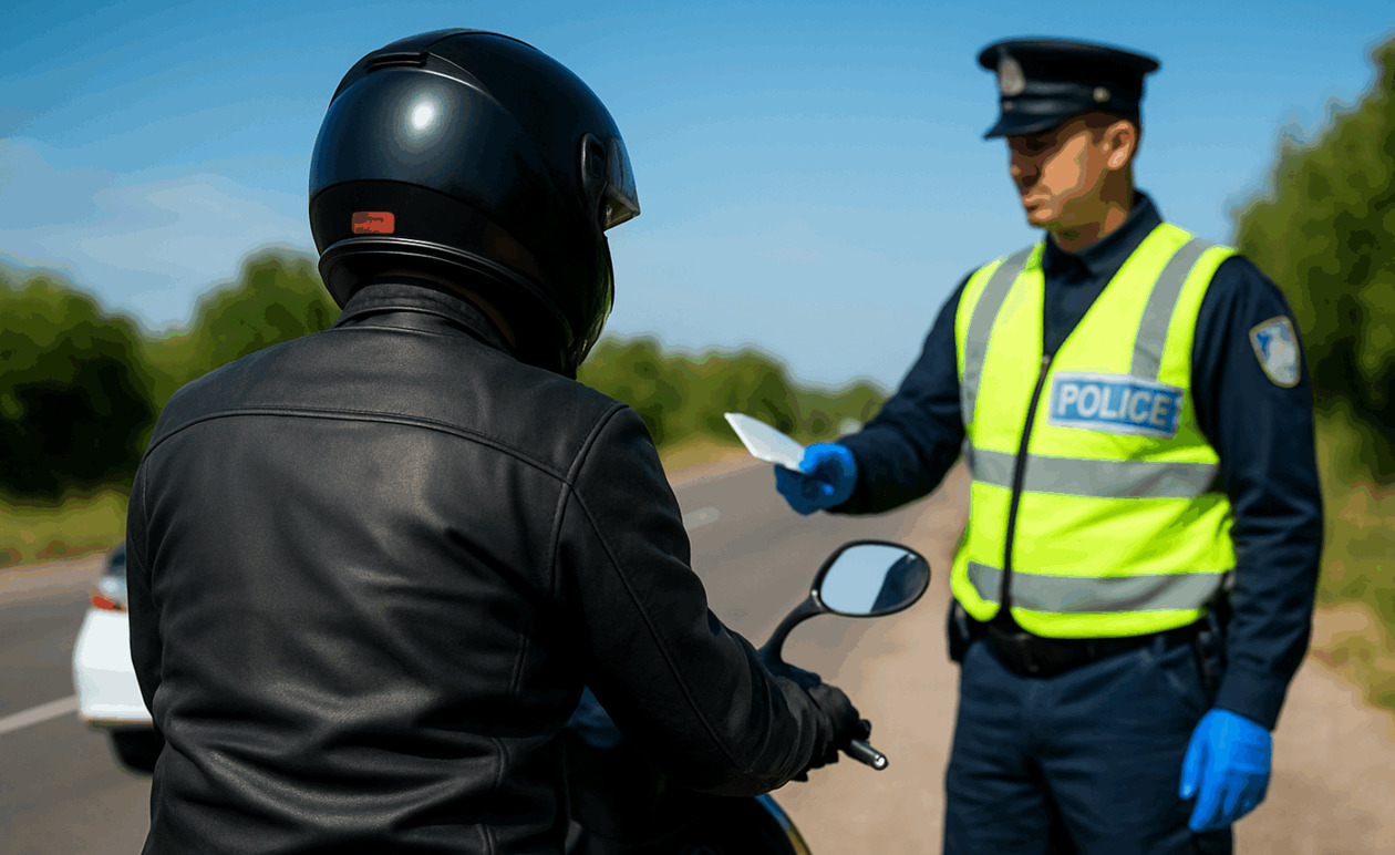 Οι έλεγχοι για τη μη χρήση κράνους στο Βορειοανατολικό Αιγαίο